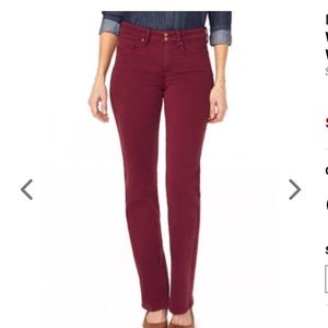 NYDJ marilyn double strap waistband jeans size 18